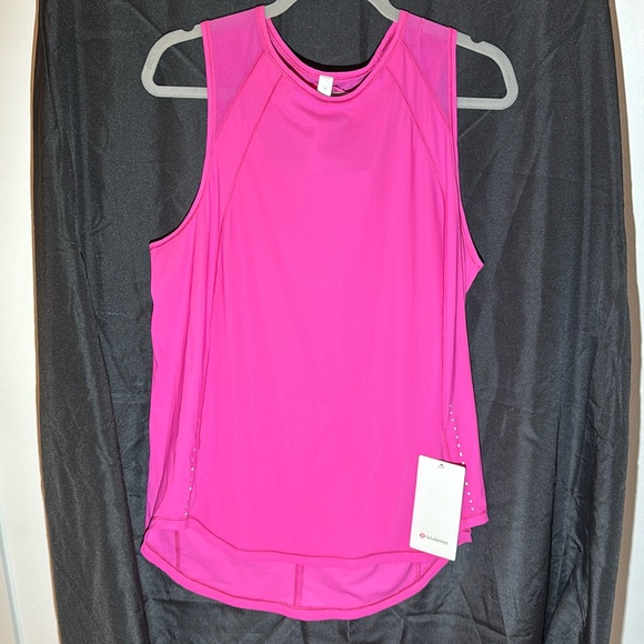 NEW LULULEMON ATHLETICA SCULPT TANK sonic pink size 12 and size 4 - Picture 3 of 7